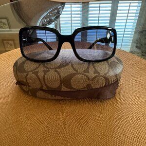 Coach Samantha Black Sunglasses